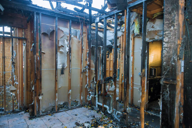 Professional Fire Damage Removal technician working in Clarksville, TN